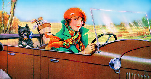 The excitement of drivingin the 1920s