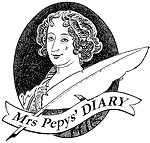 Image of Mrs Pepys' Diary