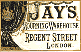 Jay's mourning warehouse package label