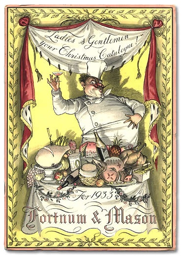Image of Front cover of Fortnum & Mason Christmas Catalogue 1933