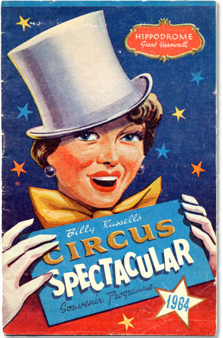 Image of cover of 1964 Circus programme