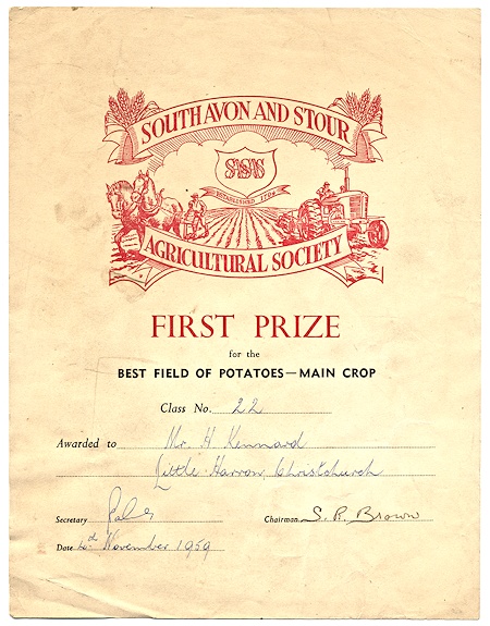 Image of First Prize award