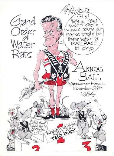 Image of cover of Annual Ball for Grand Order of Water Rats