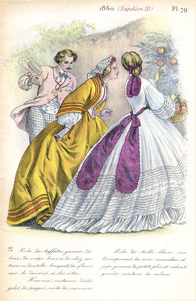 Image of French Fashions 1860