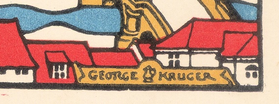 Detail of George Kruger's signature