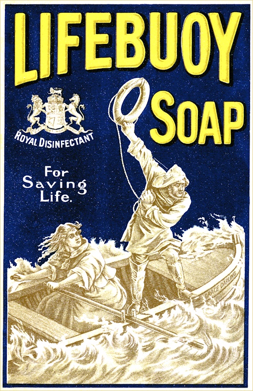 Image of Lifebuoy soap advertising flyer