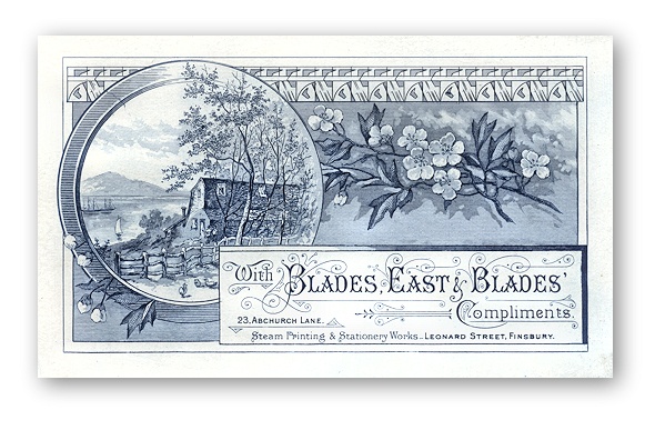 Image of Blades, East & Blades card