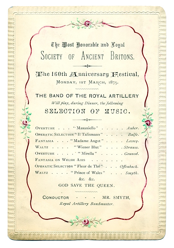 Image of music programme