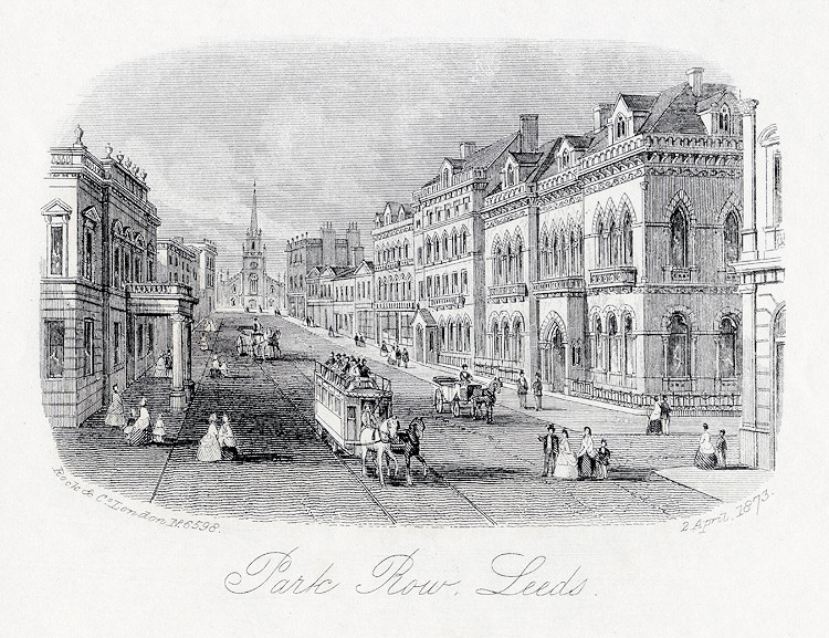 Park Row, Leeds 1873