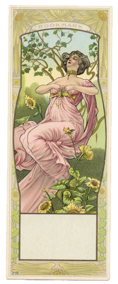 Art Nouveau Bookmark 