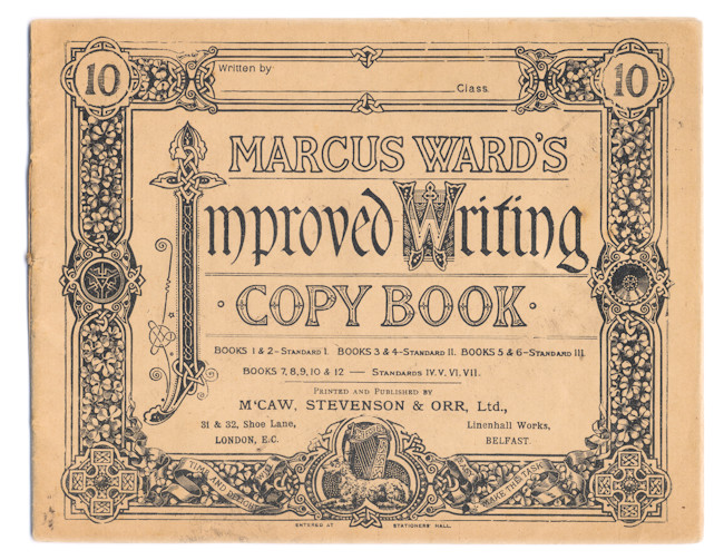 Marcus Ward copy book